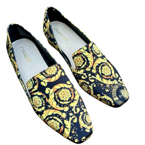 SHOE DAZZLE GINNEY BAROQUE PRINT FLATS SIZE 6.5 - Picture 12 of 12